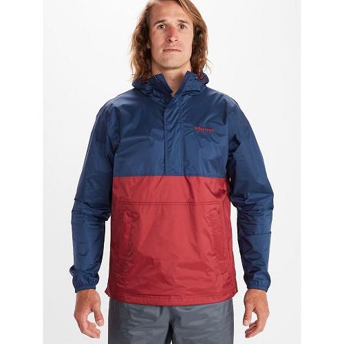 Marmot Rain Jacket Navy NZ - PreCip Eco Jackets Mens NZ5638914